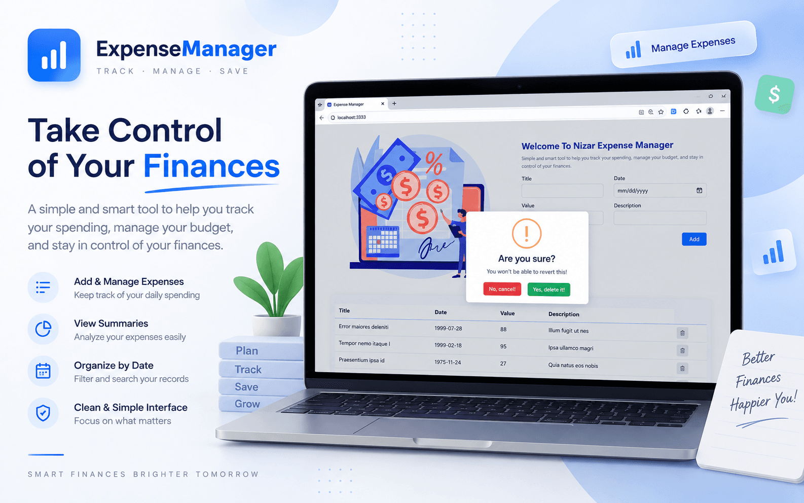 Expense Tracker App cover