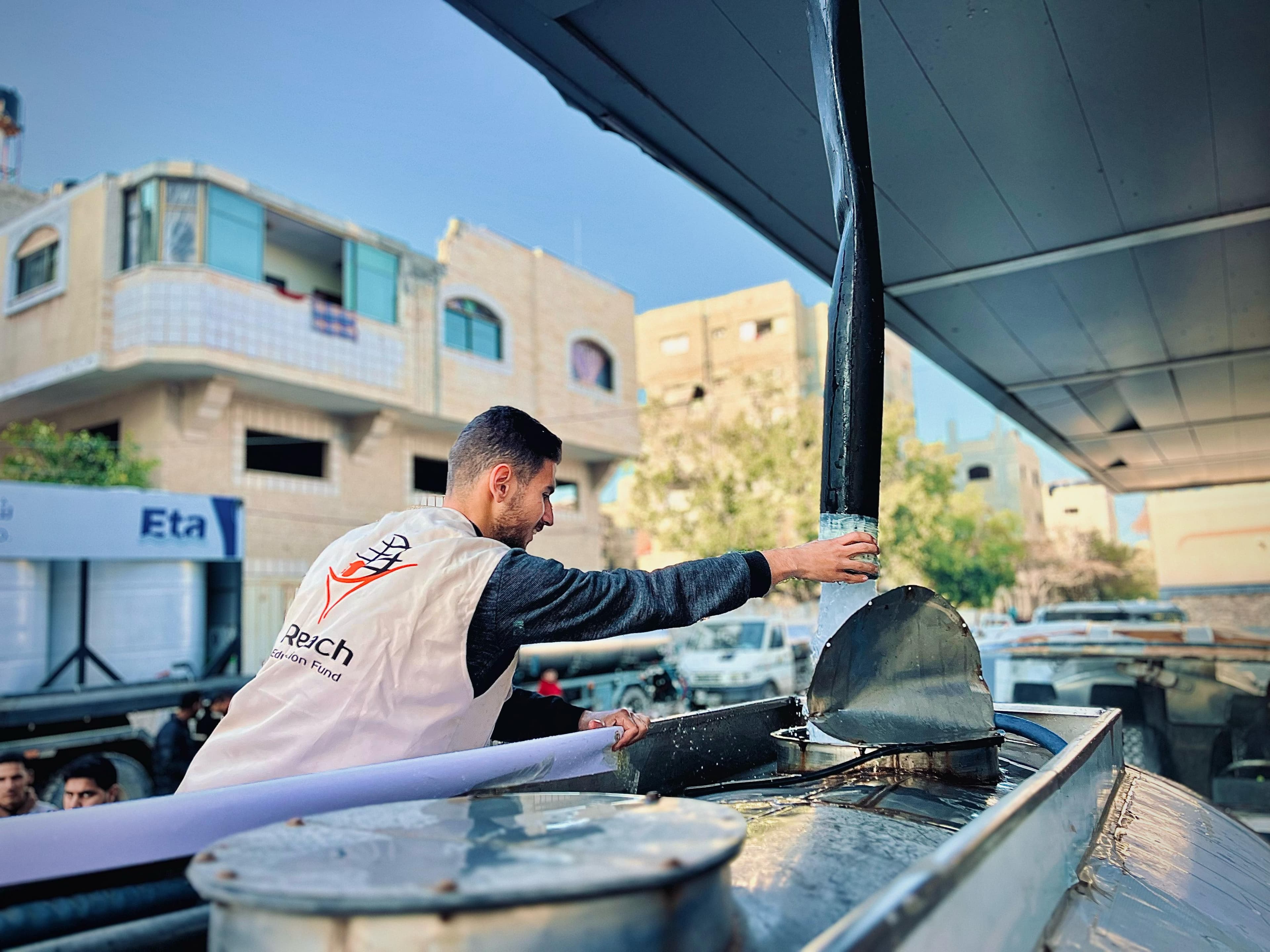 Reach Education Fund relief work in the field